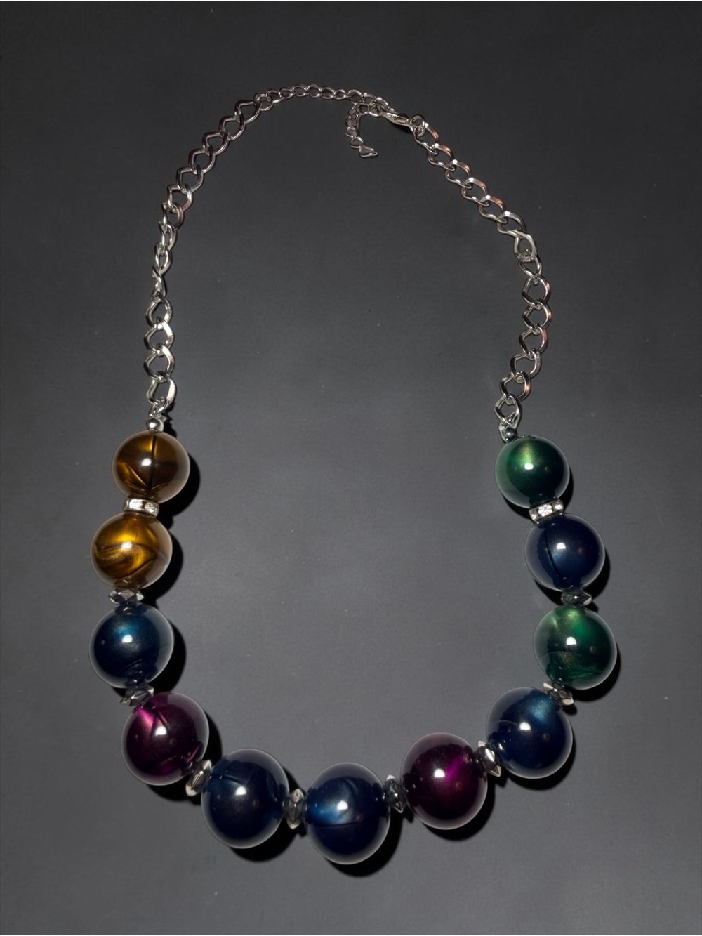Multicolor Pearl Bead Necklace - Women Jewelry